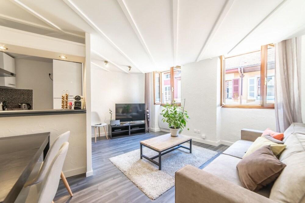Le Saint Jean - Appartement Rue Carnot Pour 2 - 4 Pers อานซี ภายนอก รูปภาพ